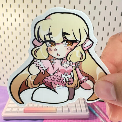 CLAMP Sticker series, Chobits Chii (May. 2025, Digital art)