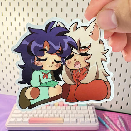 InuYasha, Kagome & Inuyasha Napping (May 2025, Digital art)