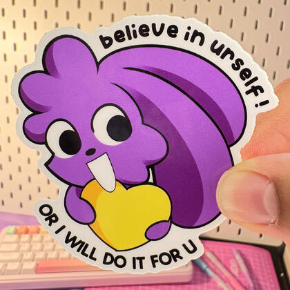 Bunnii Doodles Mascot, Positive Etch (June. 2025, Digital art)